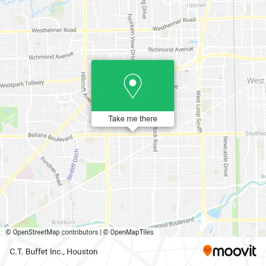 C.T. Buffet Inc. map