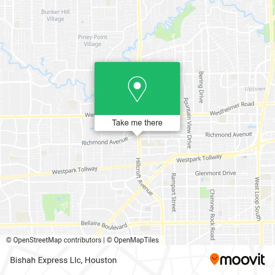 Bishah Express Llc map