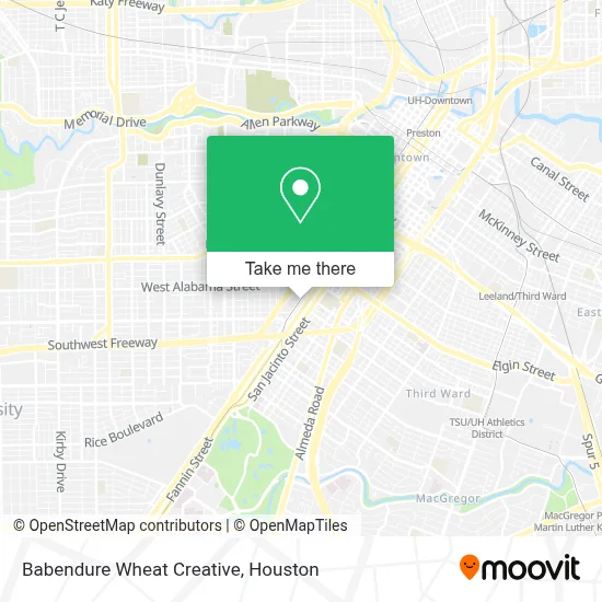 Babendure Wheat Creative map