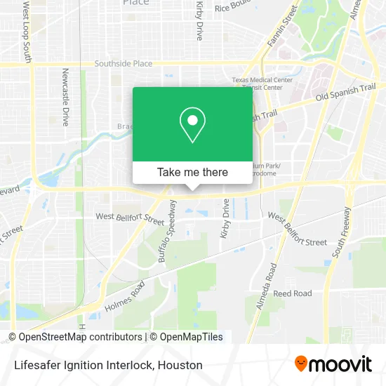 Lifesafer Ignition Interlock map
