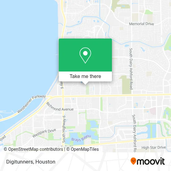 Digitunners map