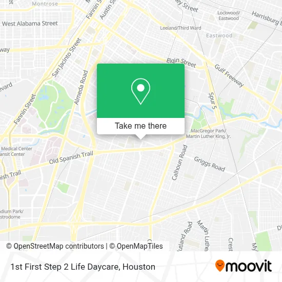 1st First Step 2 Life Daycare map