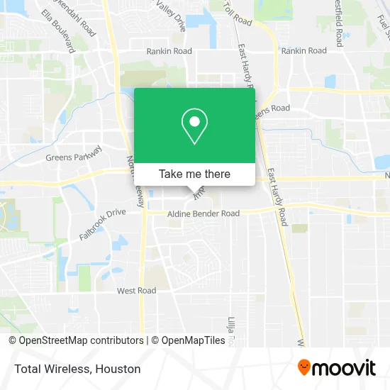 Total Wireless map