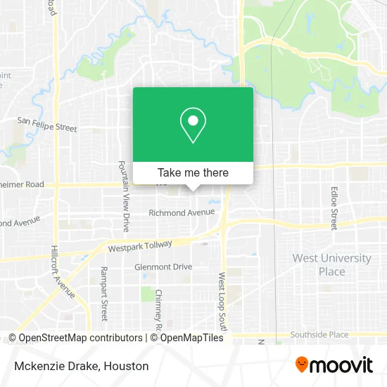 Mckenzie Drake map