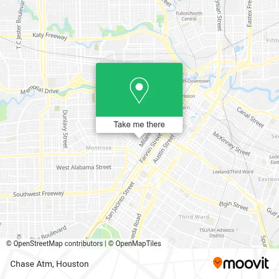 Chase Atm map