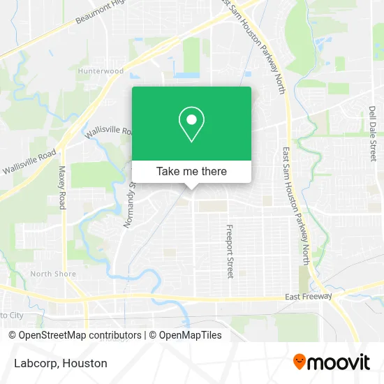 Labcorp map