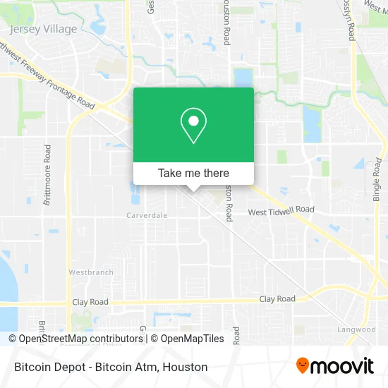 Bitcoin Depot - Bitcoin Atm map