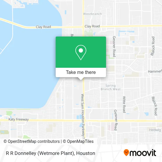 R R Donnelley (Wetmore Plant) map
