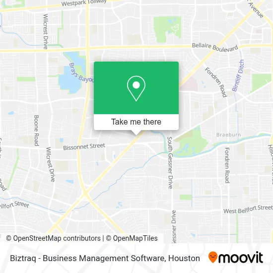 Biztraq - Business Management Software map