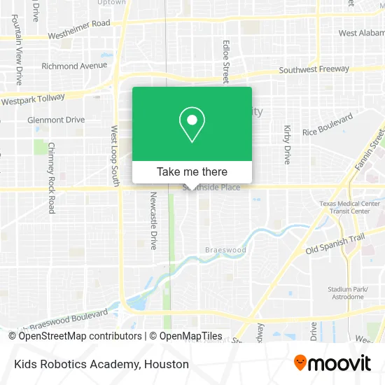 Kids Robotics Academy map