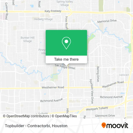 Topbuilder - Contractorbi map