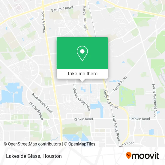 Lakeside Glass map