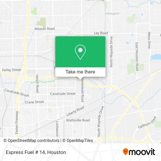 Express Fuel # 14 map