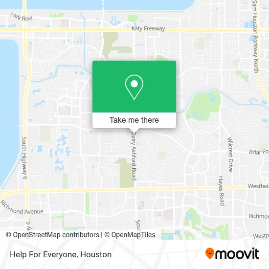 Help For Everyone map