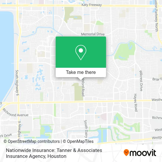 Nationwide Insurance: Tanner & Associates Insurance Agency map