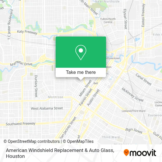 American Windshield Replacement & Auto Glass map