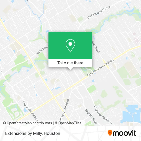 Extensions by Milly map