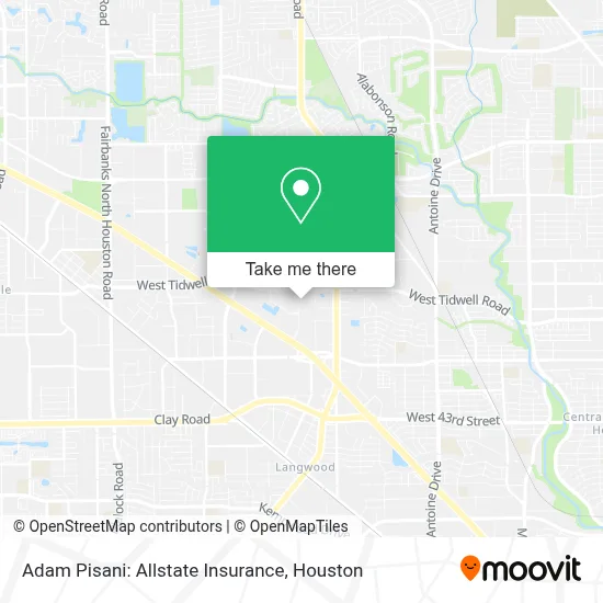 Adam Pisani: Allstate Insurance map