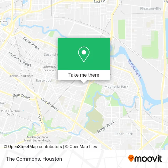 The Commons map