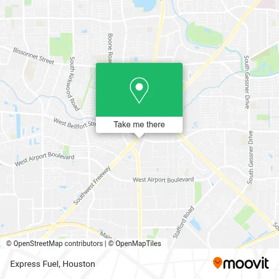 Express Fuel map