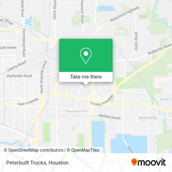 Peterbuilt Trucks map