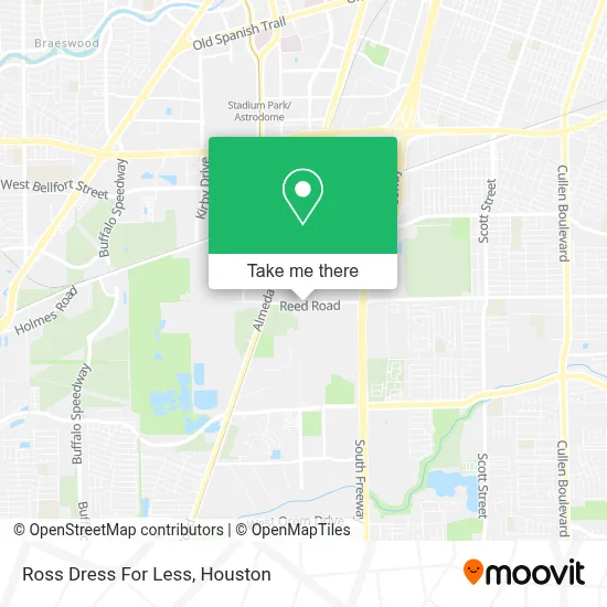 Ross Dress For Less map