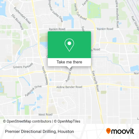 Premier Directional Drilling map