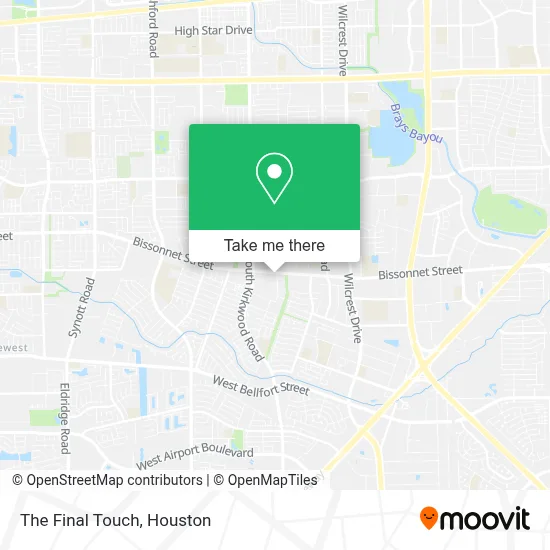 The Final Touch map
