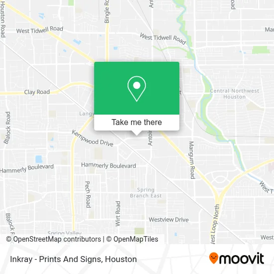 Inkray - Prints And Signs map