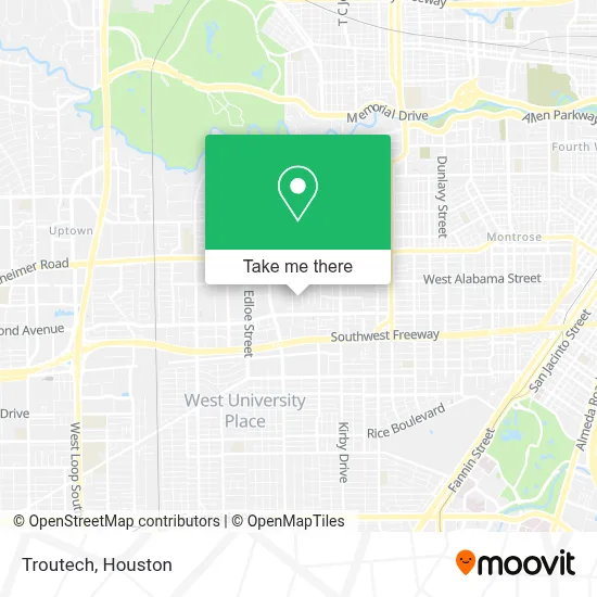 Troutech map