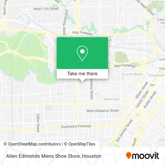 Allen Edmonds Mens Shoe Store map