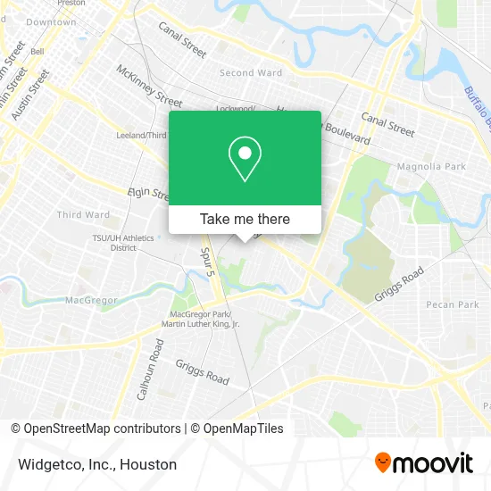Widgetco, Inc. map