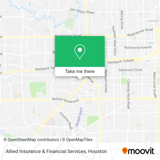 Allied Insurance & Financial Services map