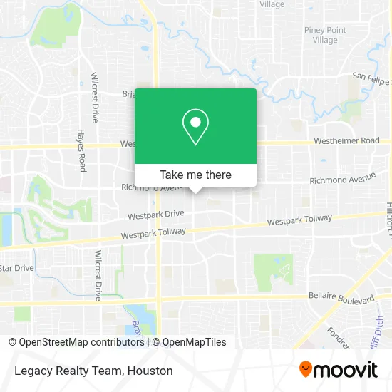 Legacy Realty Team map