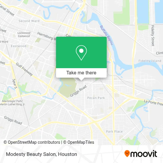 Modesty Beauty Salon map