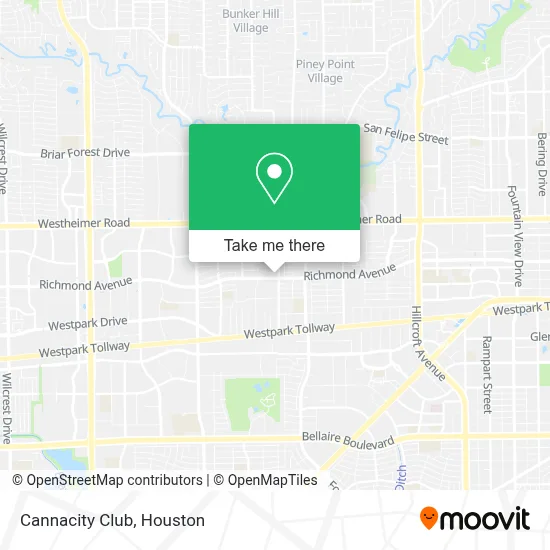 Cannacity Club map