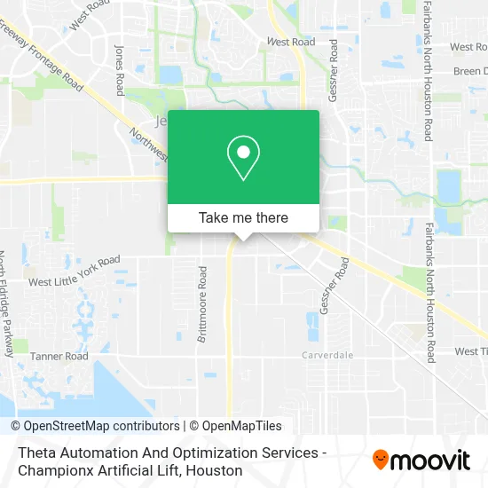 Theta Automation And Optimization Services - Championx Artificial Lift map