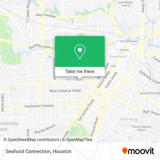 Seafood Connection map