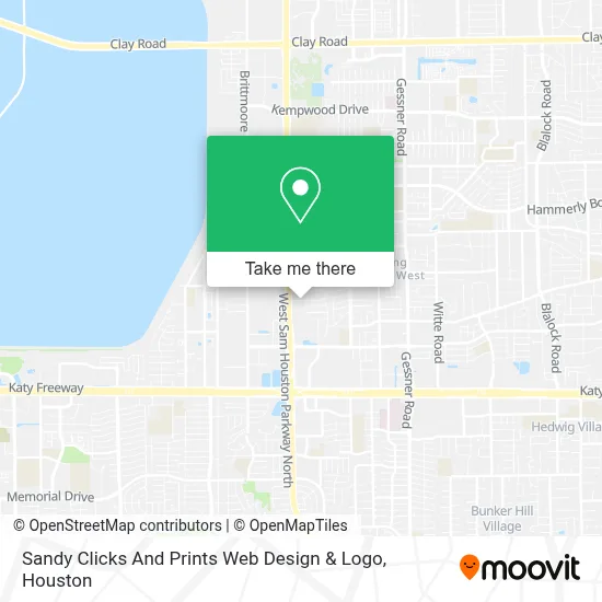 Sandy Clicks And Prints Web Design & Logo map