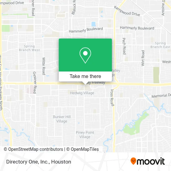 Directory One, Inc. map