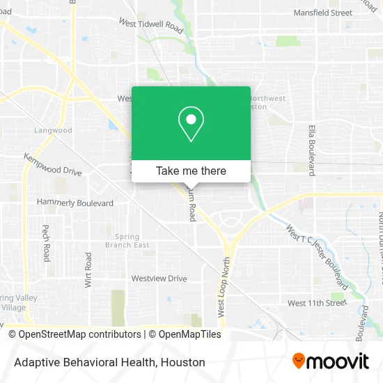 Adaptive Behavioral Health map