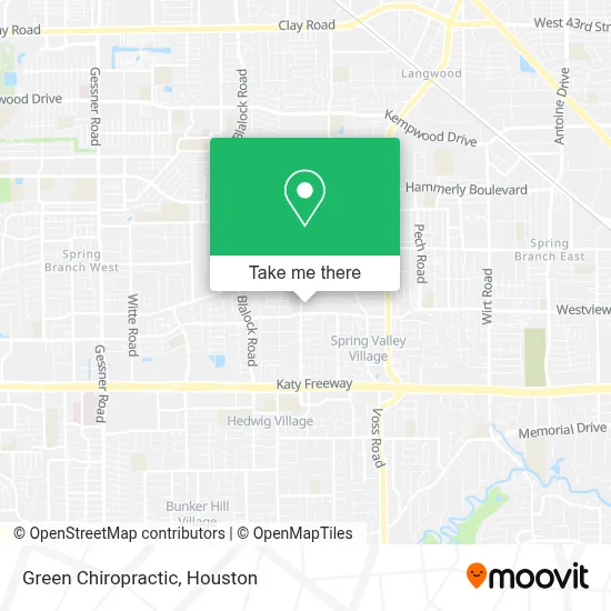 Green Chiropractic map