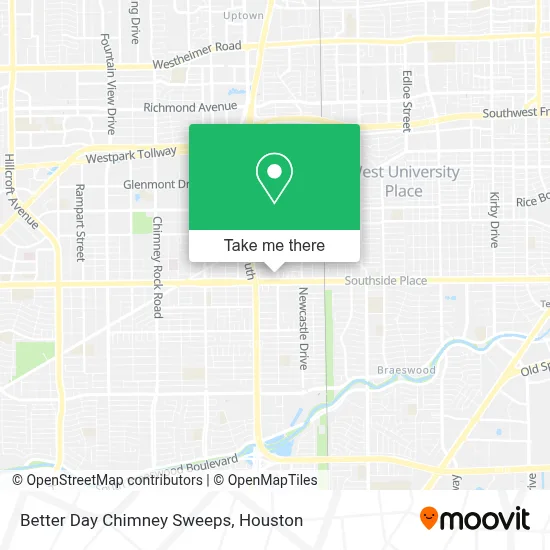 Better Day Chimney Sweeps map