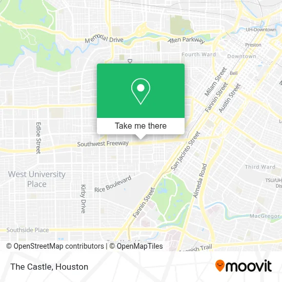 The Castle map