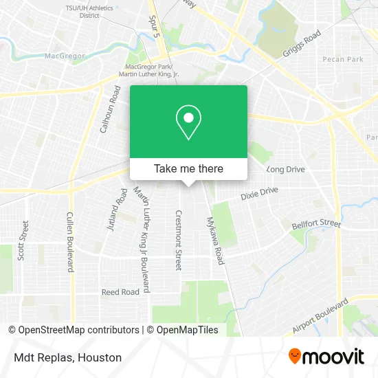 Mdt Replas map