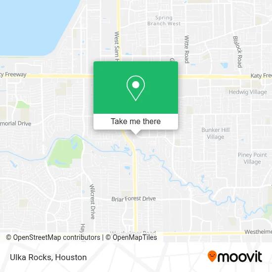 Ulka Rocks map