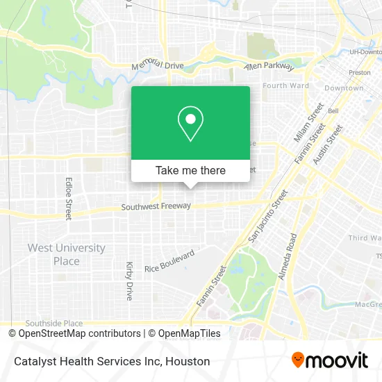 Catalyst Health Services Inc map