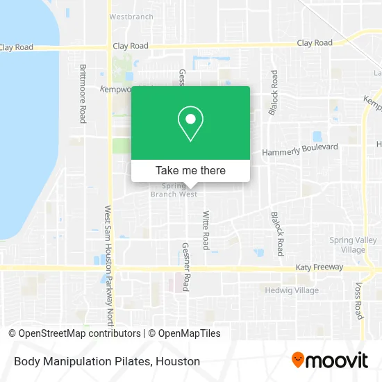 Body Manipulation Pilates map