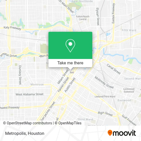 Metropolis map