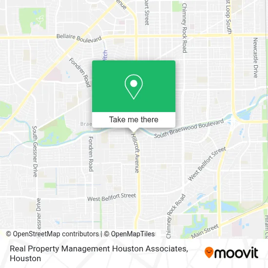 Real Property Management Houston Associates map